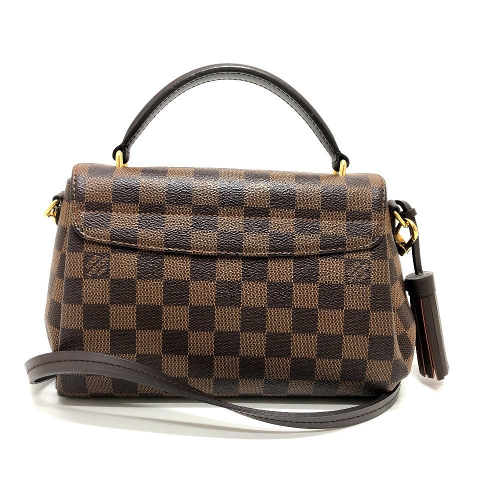 Louis Vuitton Louis Vuitton N53000 Damier Croiset 2 Way Bag Briefcase Shoulder Handbag Diagonal Hanging (E.G. Of A Rocket) Canvas Women Ebenu. Brown Size ONE SIZE - 2 Thumbnail