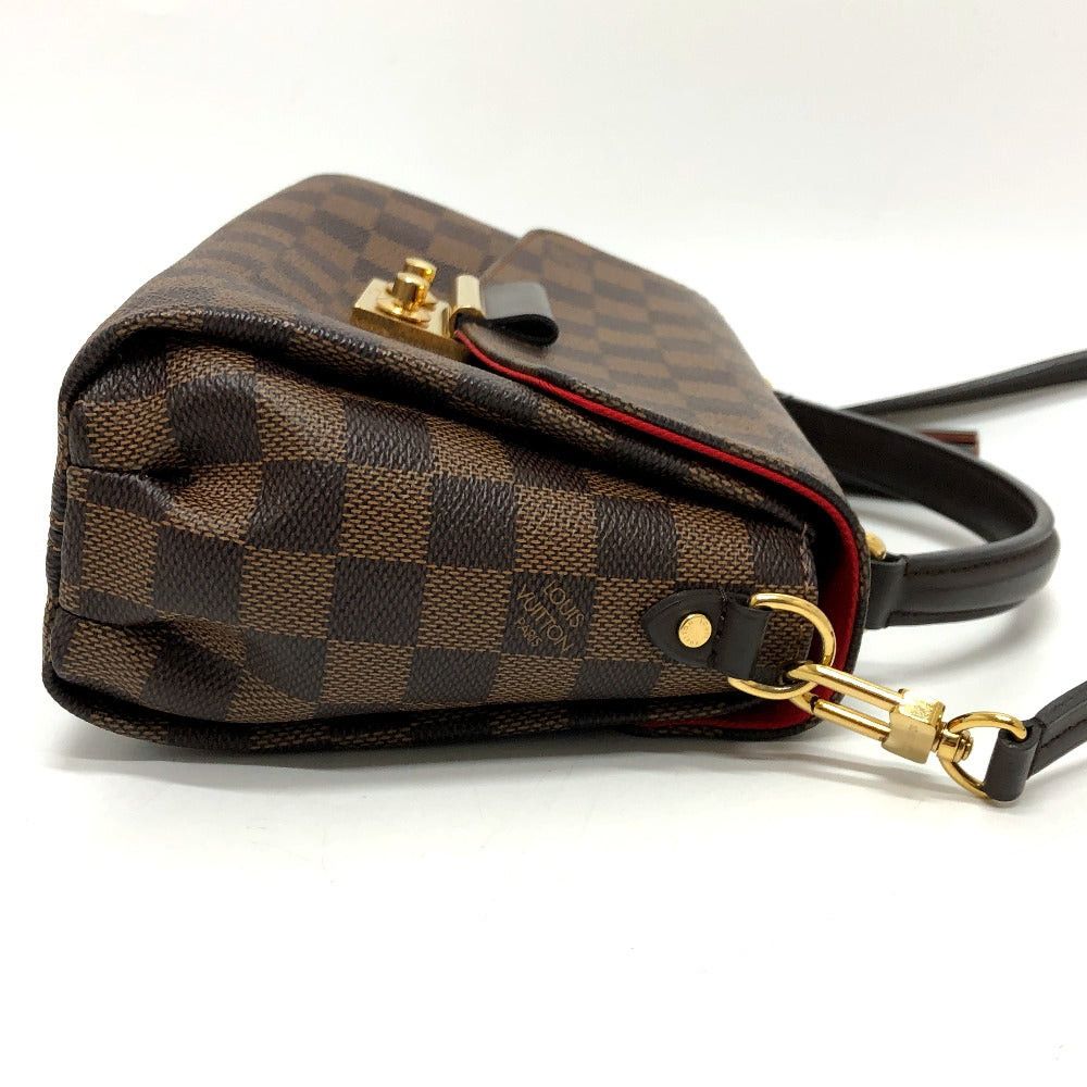 Louis Vuitton Louis Vuitton N53000 Damier Croiset 2 Way Bag Briefcase Shoulder Handbag Diagonal Hanging (E.G. Of A Rocket) Canvas Women Ebenu. Brown Size ONE SIZE - 7 Thumbnail