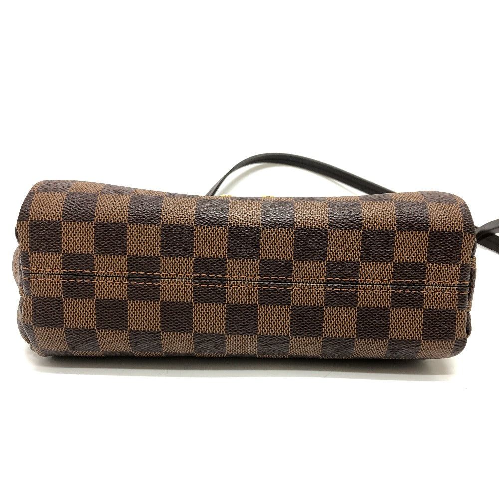 Louis Vuitton Louis Vuitton N53000 Damier Croiset 2 Way Bag Briefcase Shoulder Handbag Diagonal Hanging (E.G. Of A Rocket) Canvas Women Ebenu. Brown Size ONE SIZE - 4 Thumbnail