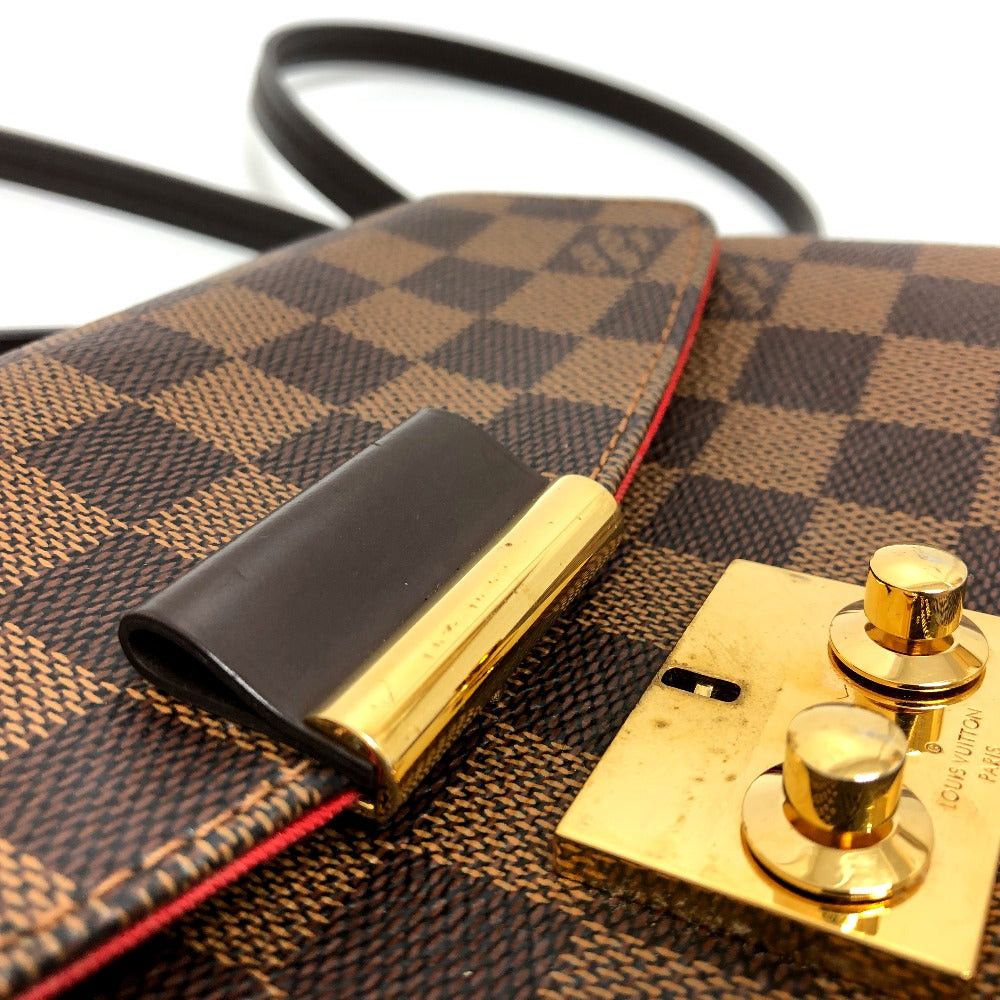 Louis Vuitton Louis Vuitton N53000 Damier Croiset 2 Way Bag Briefcase Shoulder Handbag Diagonal Hanging (E.G. Of A Rocket) Canvas Women Ebenu. Brown Size ONE SIZE - 11 Thumbnail