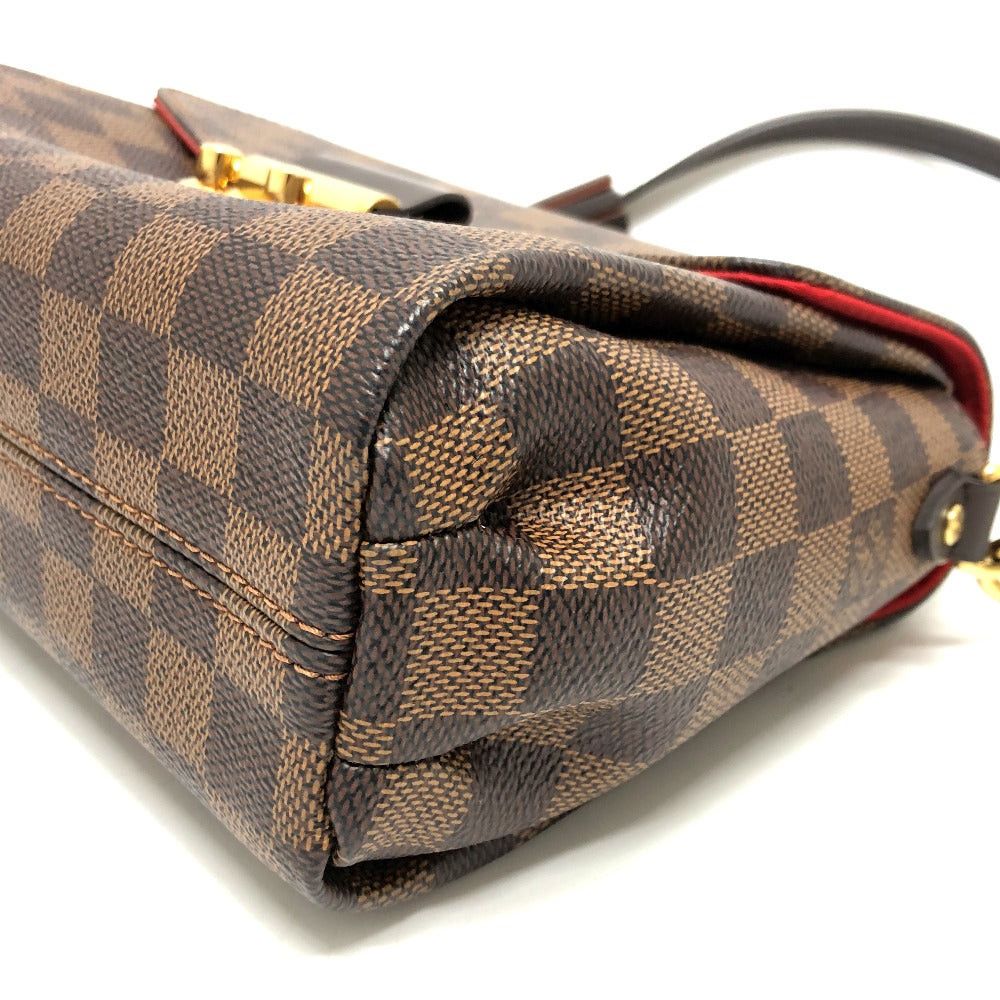 Louis Vuitton Louis Vuitton N53000 Damier Croiset 2 Way Bag Briefcase Shoulder Handbag Diagonal Hanging (E.G. Of A Rocket) Canvas Women Ebenu. Brown Size ONE SIZE - 6 Thumbnail