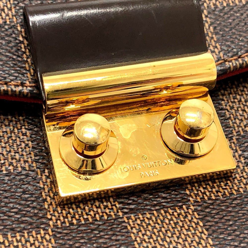 Louis Vuitton Louis Vuitton N53000 Damier Croiset 2 Way Bag Briefcase Shoulder Handbag Diagonal Hanging (E.G. Of A Rocket) Canvas Women Ebenu. Brown Size ONE SIZE - 10 Thumbnail