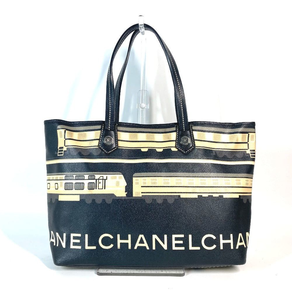Chanel Chanel Central Station Briefcase Shawl Tote Bag Shoulder Pvc/Leather Women Black Size ONE SIZE - 2 Thumbnail
