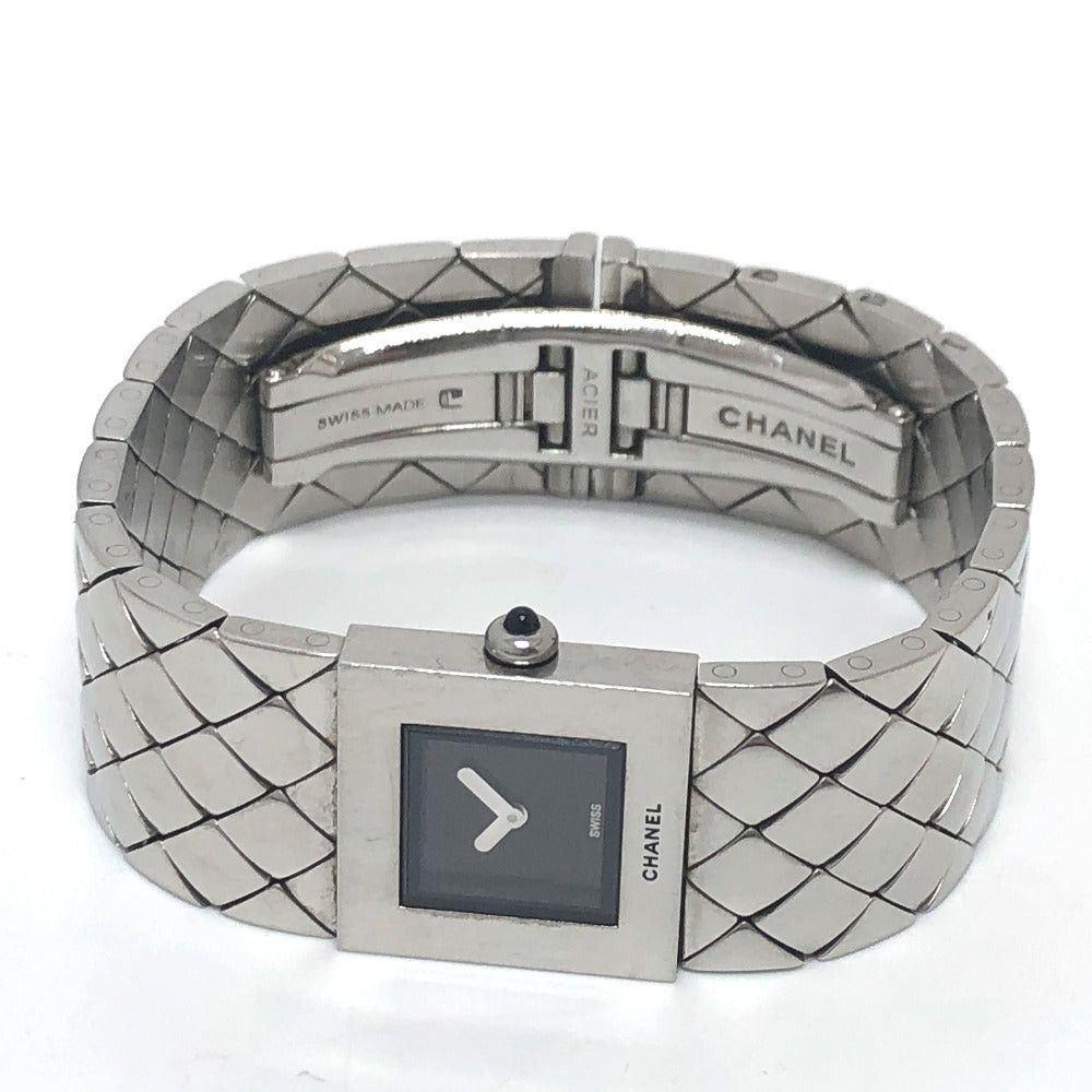 Chanel Chanel Matelasse Quartz Watch Watches Wristwatch (Timepiece) Ss Women Silver Size ONE SIZE - 4 Thumbnail