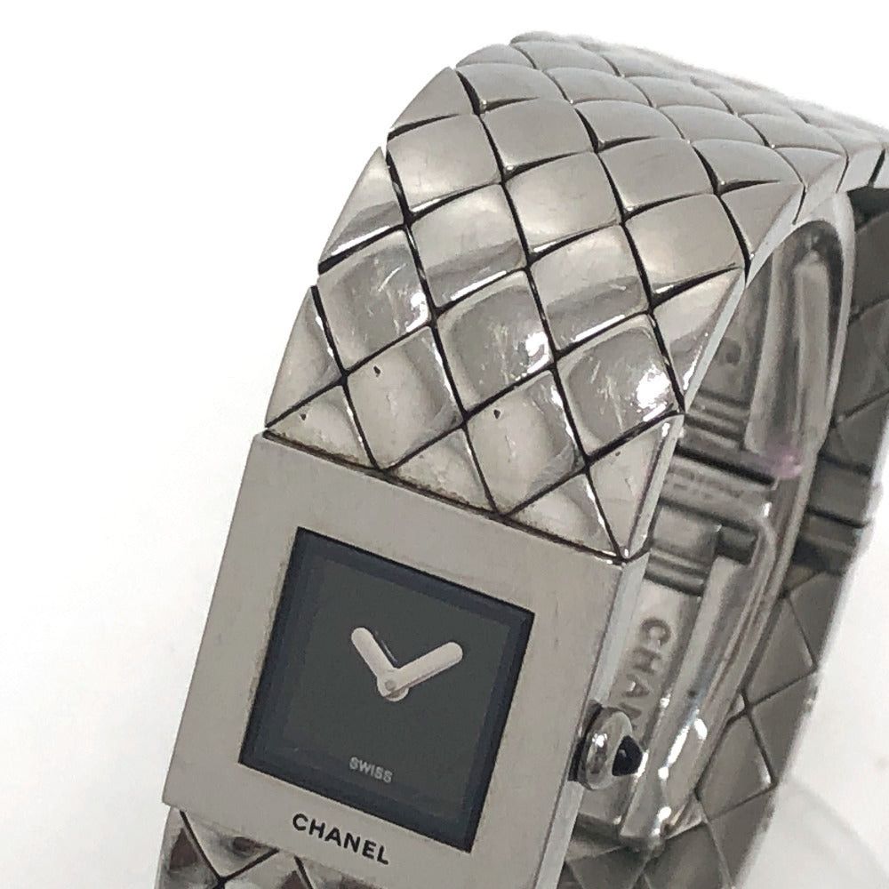 Chanel Chanel Matelasse Quartz Watch Watches Wristwatch (Timepiece) Ss Women Silver Size ONE SIZE - 3 Thumbnail