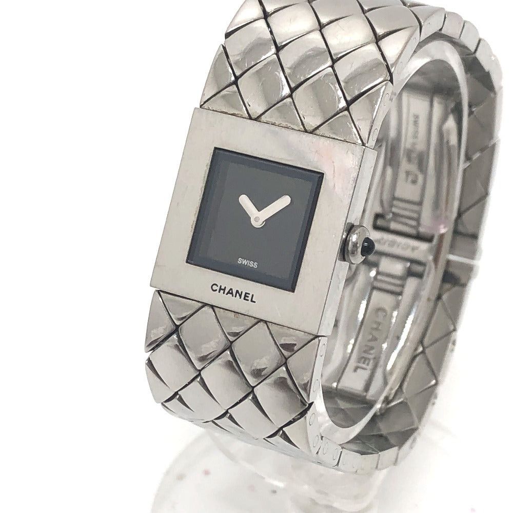 Chanel Chanel Matelasse Quartz Watch Watches Wristwatch (Timepiece) Ss Women Silver Size ONE SIZE - 2 Thumbnail