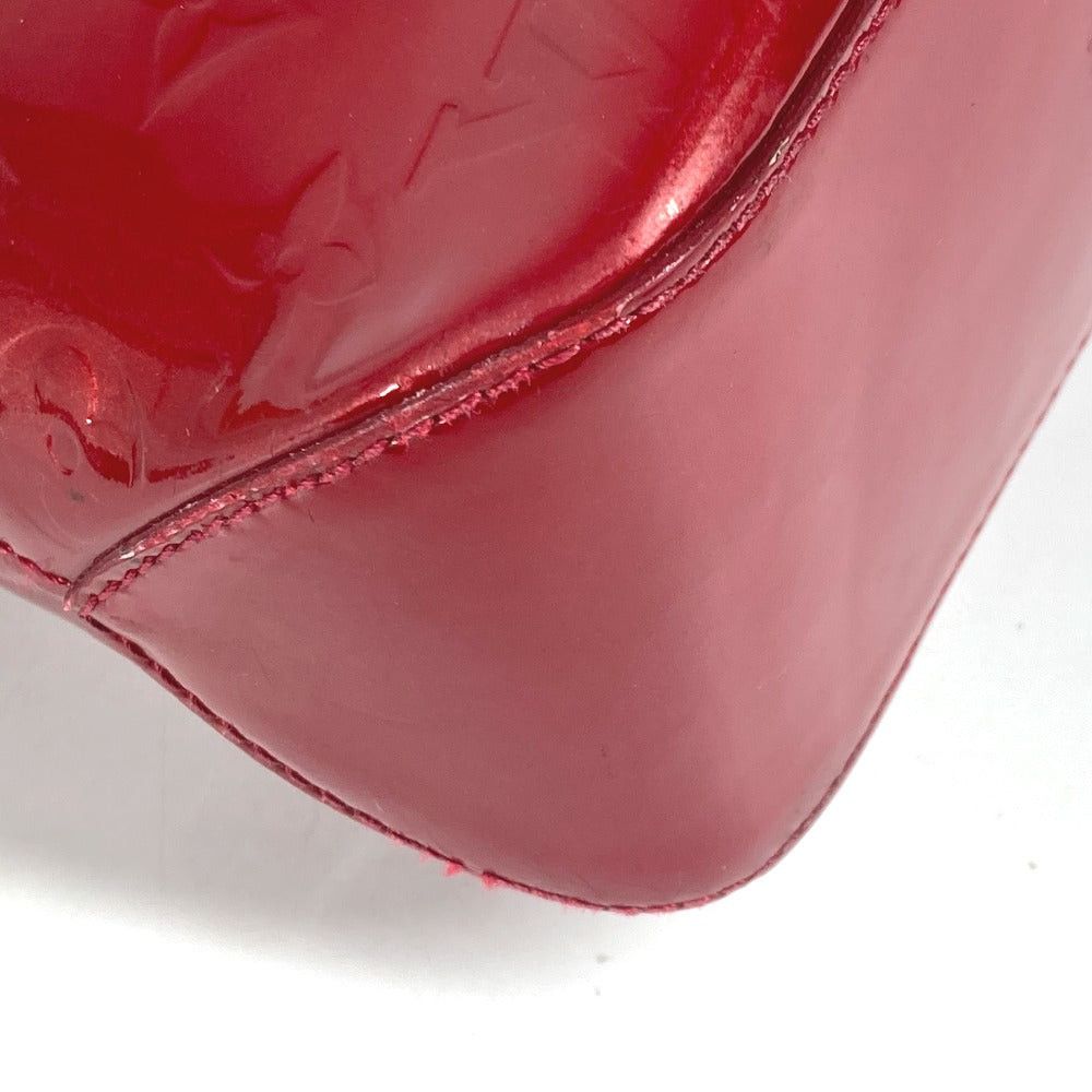 Louis Vuitton Louis Vuitton M91989 Monogram Vernis Brentwood. Briefcase Tote Bag Shawl Shoulder Women Pomme D'Amour Red Size ONE SIZE - 10 Thumbnail