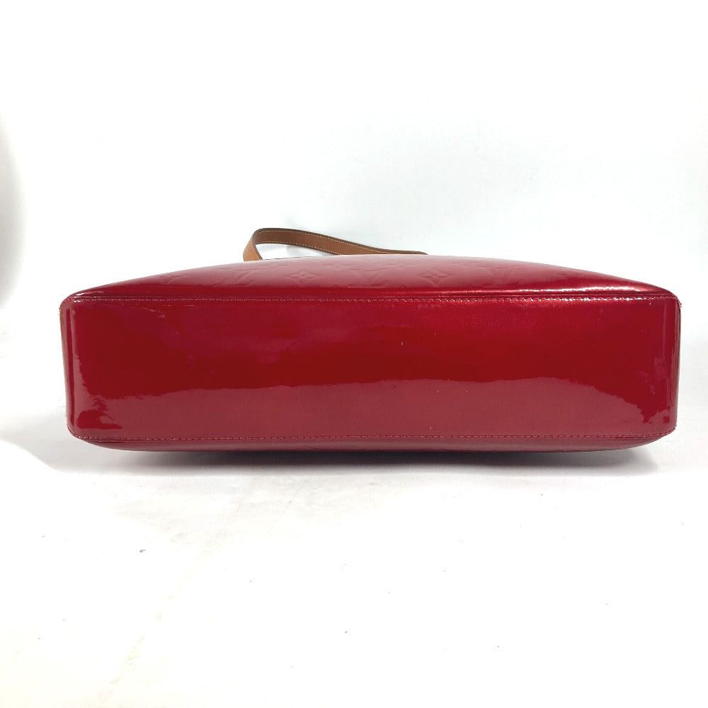 Louis Vuitton Louis Vuitton M91989 Monogram Vernis Brentwood. Briefcase Tote Bag Shawl Shoulder Women Pomme D'Amour Red Size ONE SIZE - 8 Thumbnail