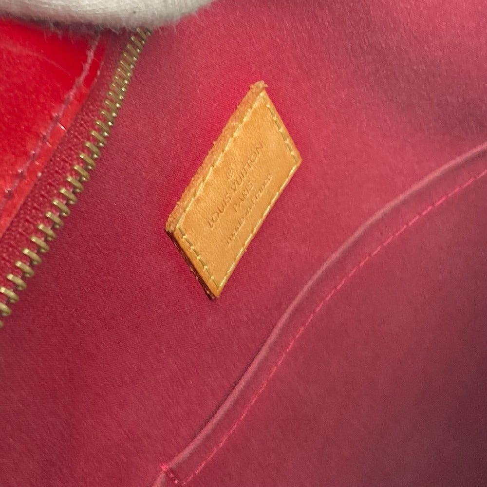 Louis Vuitton Louis Vuitton M91989 Monogram Vernis Brentwood. Briefcase Tote Bag Shawl Shoulder Women Pomme D'Amour Red Size ONE SIZE - 13 Thumbnail