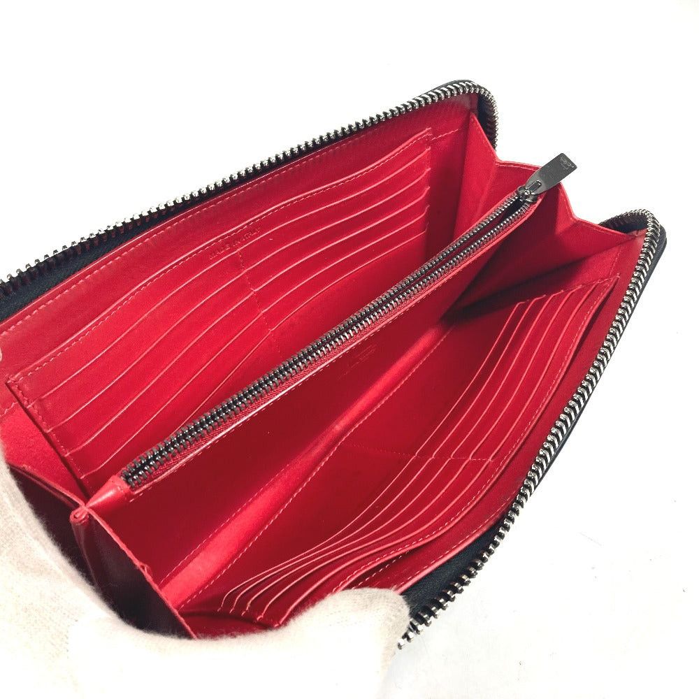 Christian Louboutin Christian Louboutin 1165043 Briefcase Handbag Panettone Studs Travel Case Long Wallet Leather Men Black Size ONE SIZE - 10 Thumbnail