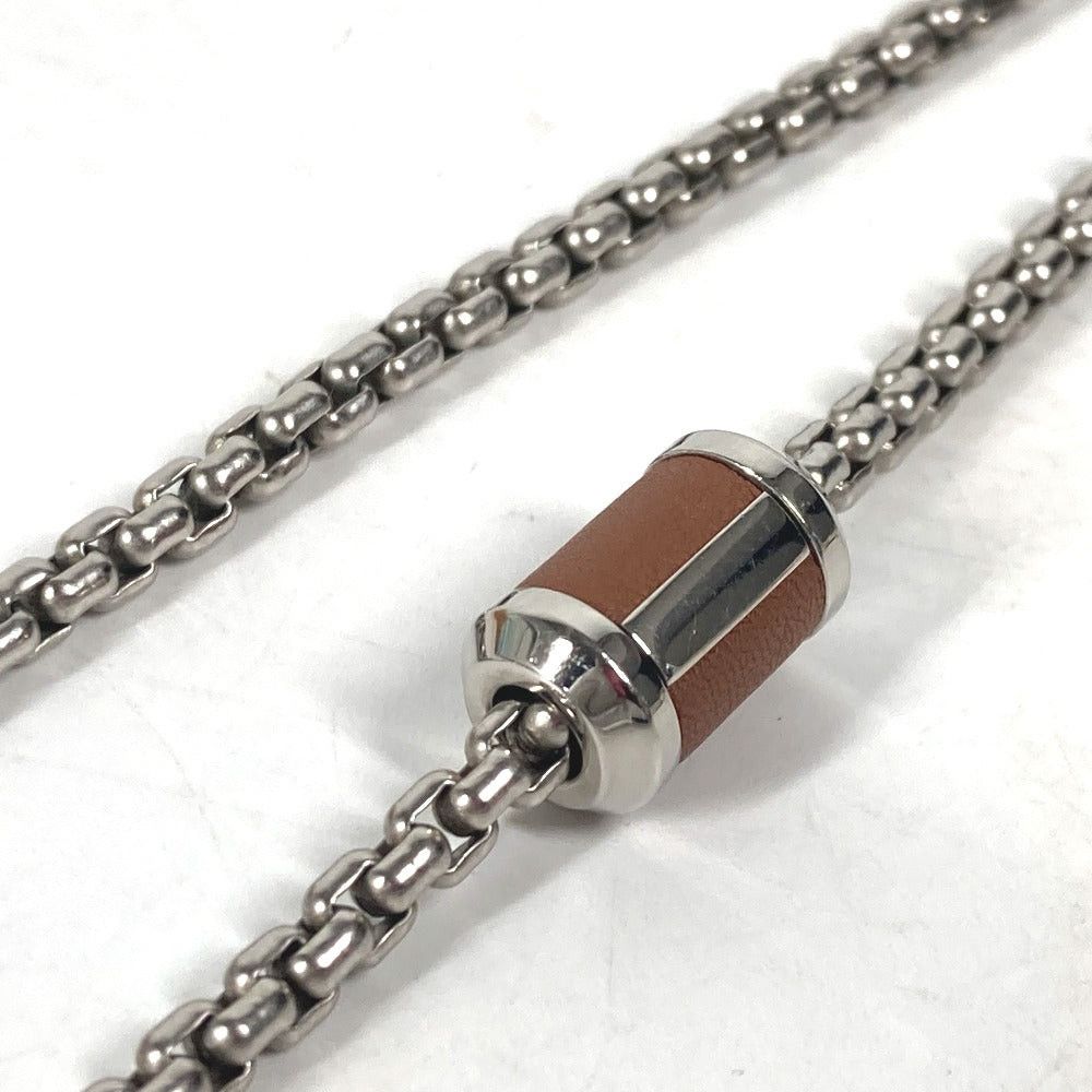 Hermes Hermes Chain Melody Necklace Accessories Buffalo Horn Women Silver Size ONE SIZE - 4 Thumbnail