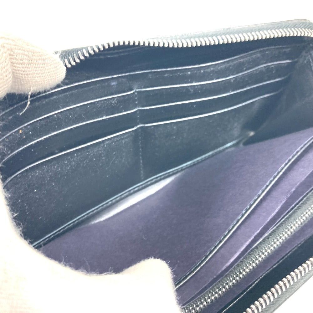 Prada Prada 2Ml317 Logo City Sports Long Wallet Round Fastener Leather Unisex Black Size ONE SIZE - 11 Thumbnail