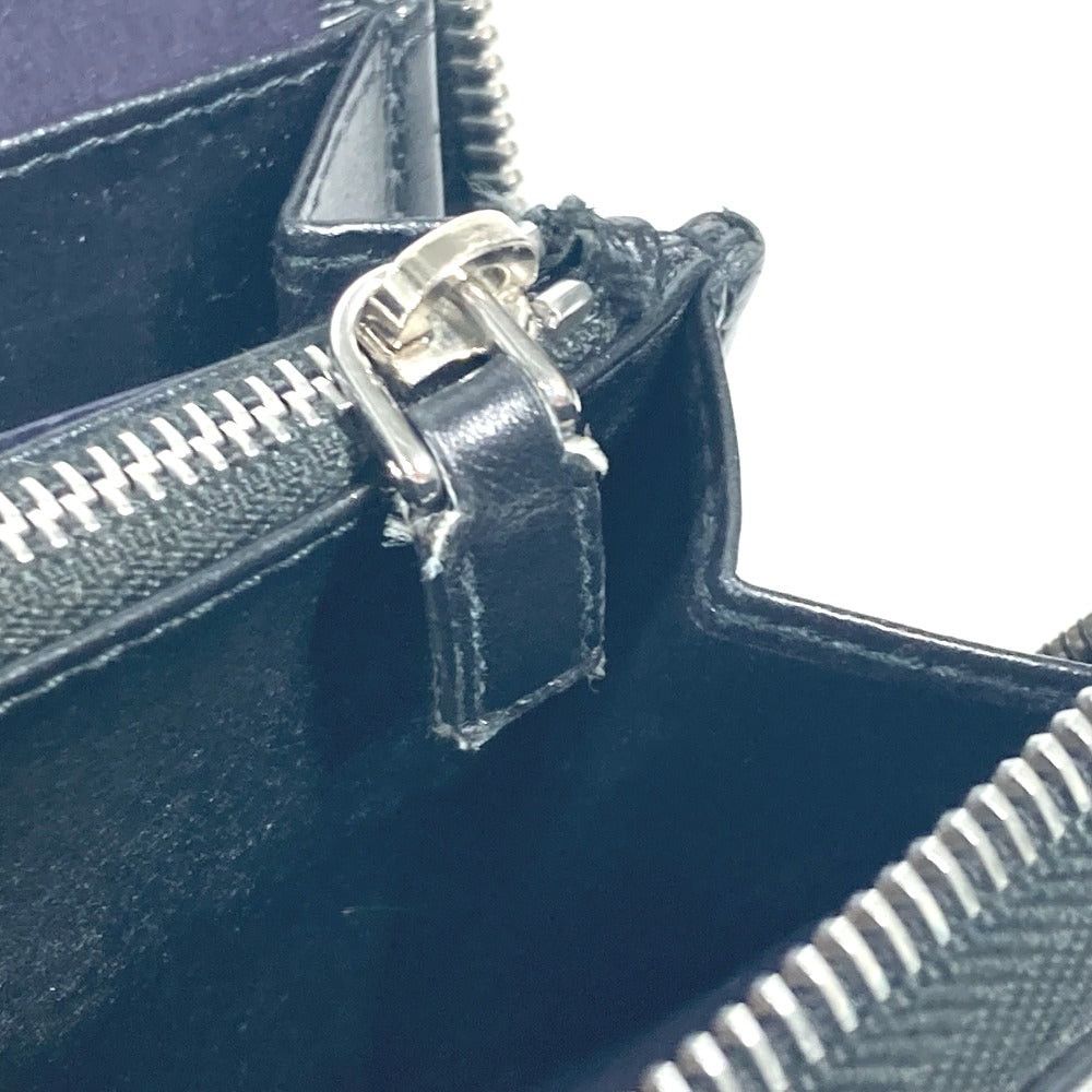 Prada Prada 2Ml317 Logo City Sports Long Wallet Round Fastener Leather Unisex Black Size ONE SIZE - 13 Thumbnail