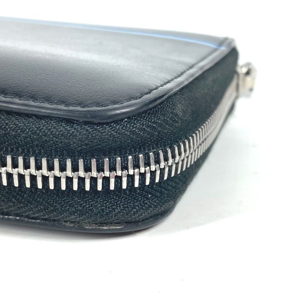 Prada Prada 2Ml317 Logo City Sports Long Wallet Round Fastener Leather Unisex Black Size ONE SIZE - 5 Thumbnail