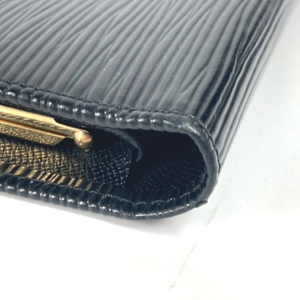 Louis Vuitton Louis Vuitton M63252 Epi Continental Viennois Long Wallet Handbag Leather Unisex Black Size ONE SIZE - 7 Thumbnail