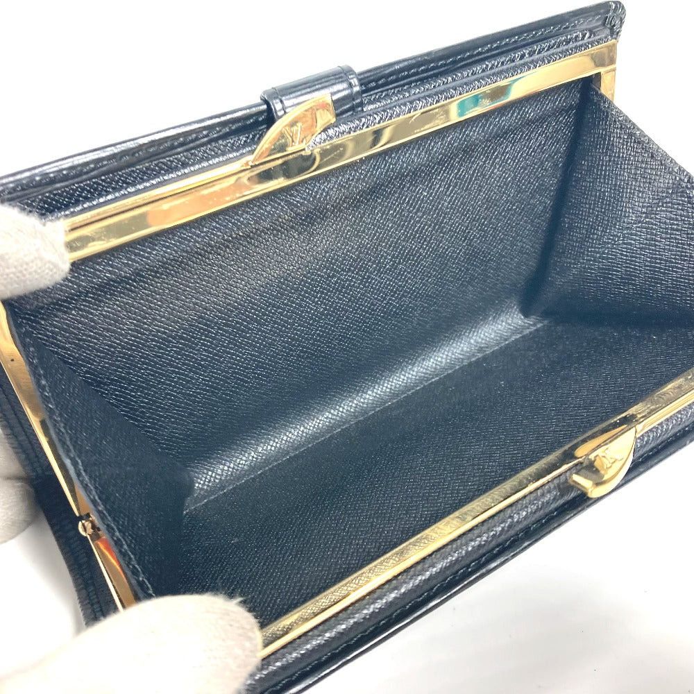 Louis Vuitton Louis Vuitton M63252 Epi Continental Viennois Long Wallet Handbag Leather Unisex Black Size ONE SIZE - 9 Thumbnail