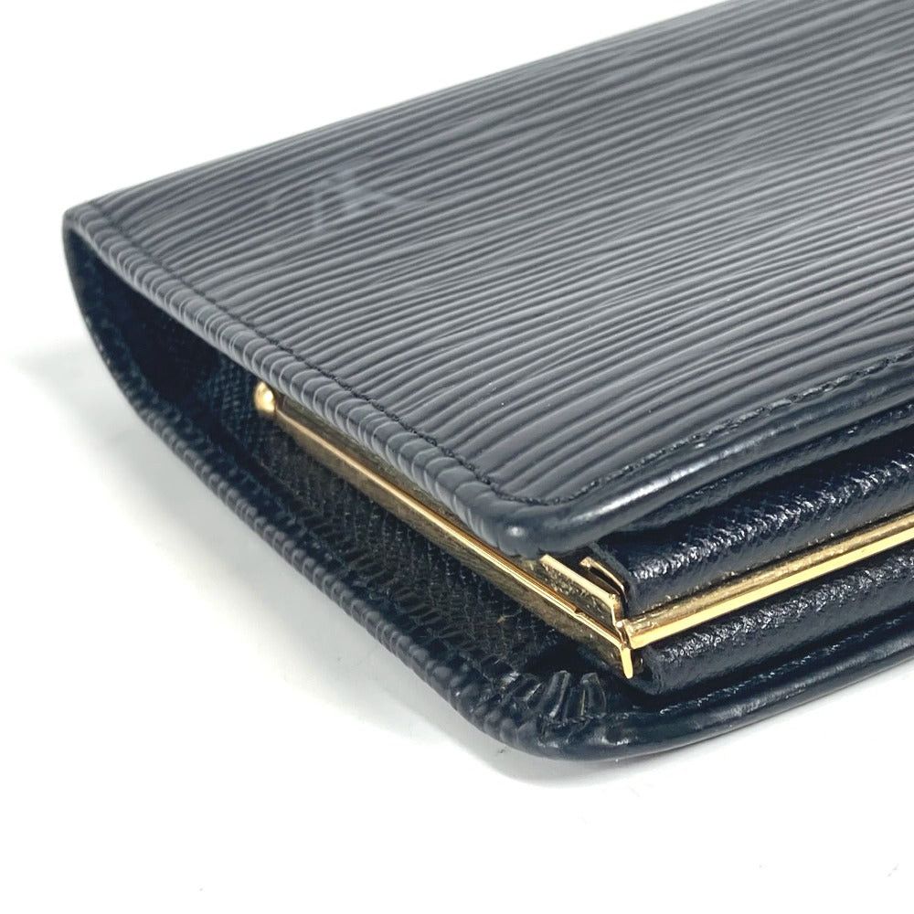 Louis Vuitton Louis Vuitton M63252 Epi Continental Viennois Long Wallet Handbag Leather Unisex Black Size ONE SIZE - 5 Thumbnail