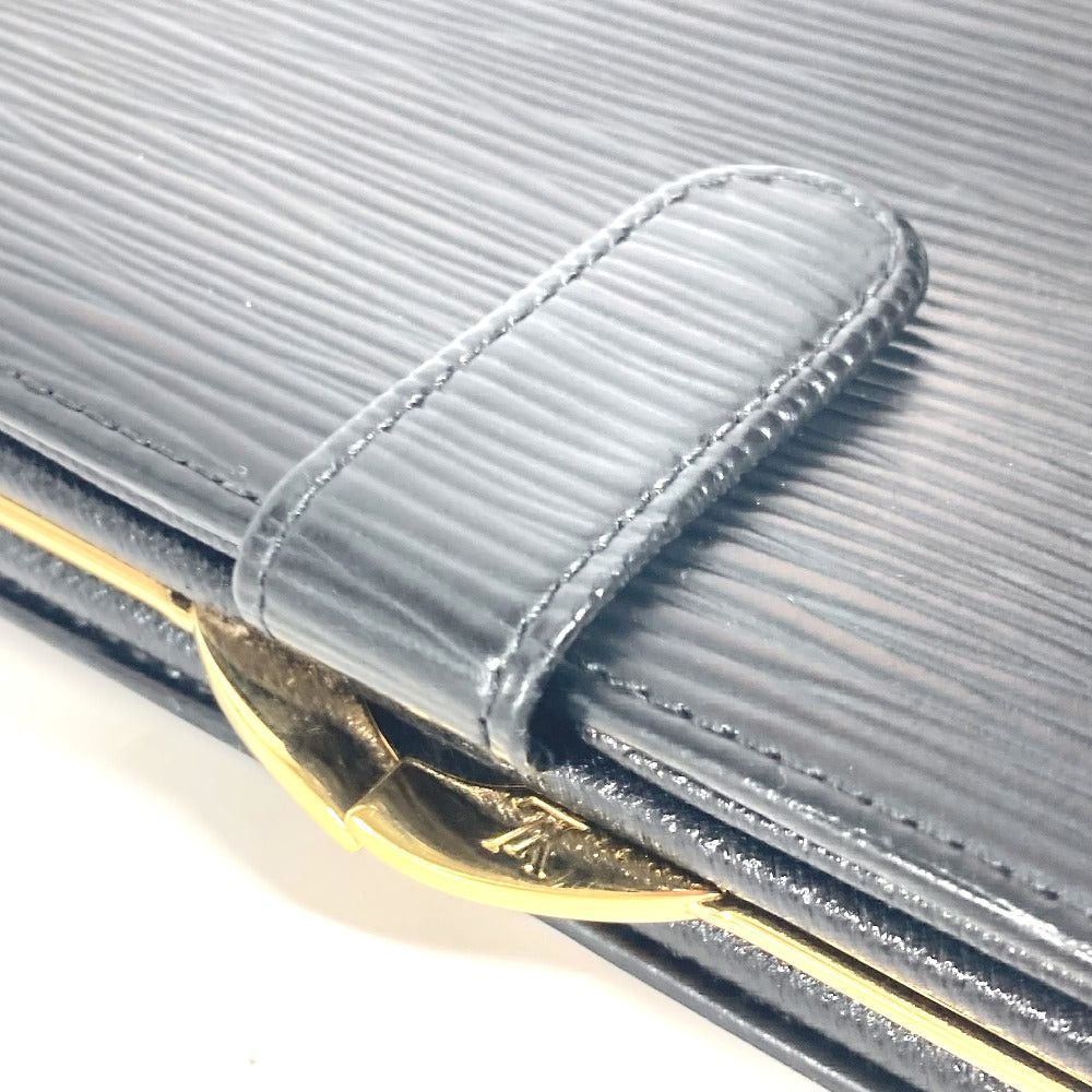 Louis Vuitton Louis Vuitton M63252 Epi Continental Viennois Long Wallet Handbag Leather Unisex Black Size ONE SIZE - 8 Thumbnail