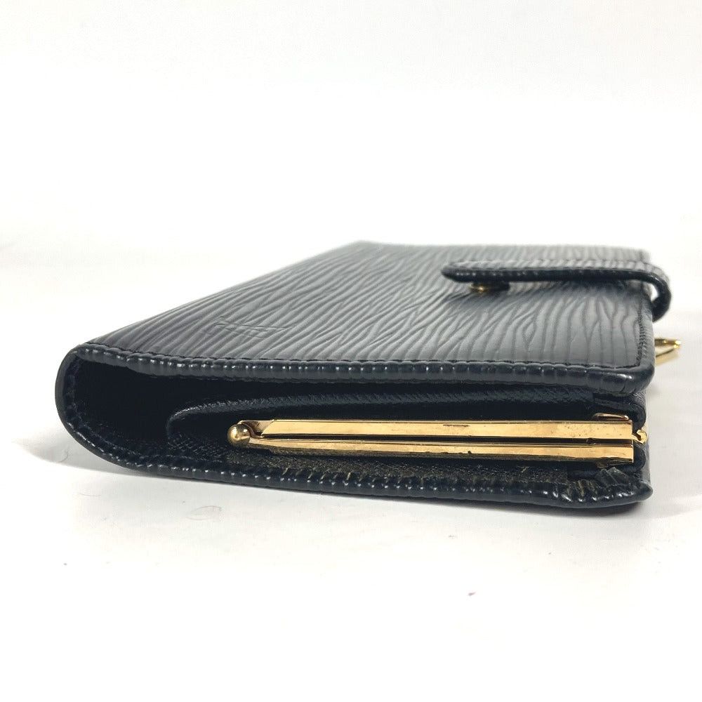 Louis Vuitton Louis Vuitton M63252 Epi Continental Viennois Long Wallet Handbag Leather Unisex Black Size ONE SIZE - 3 Thumbnail
