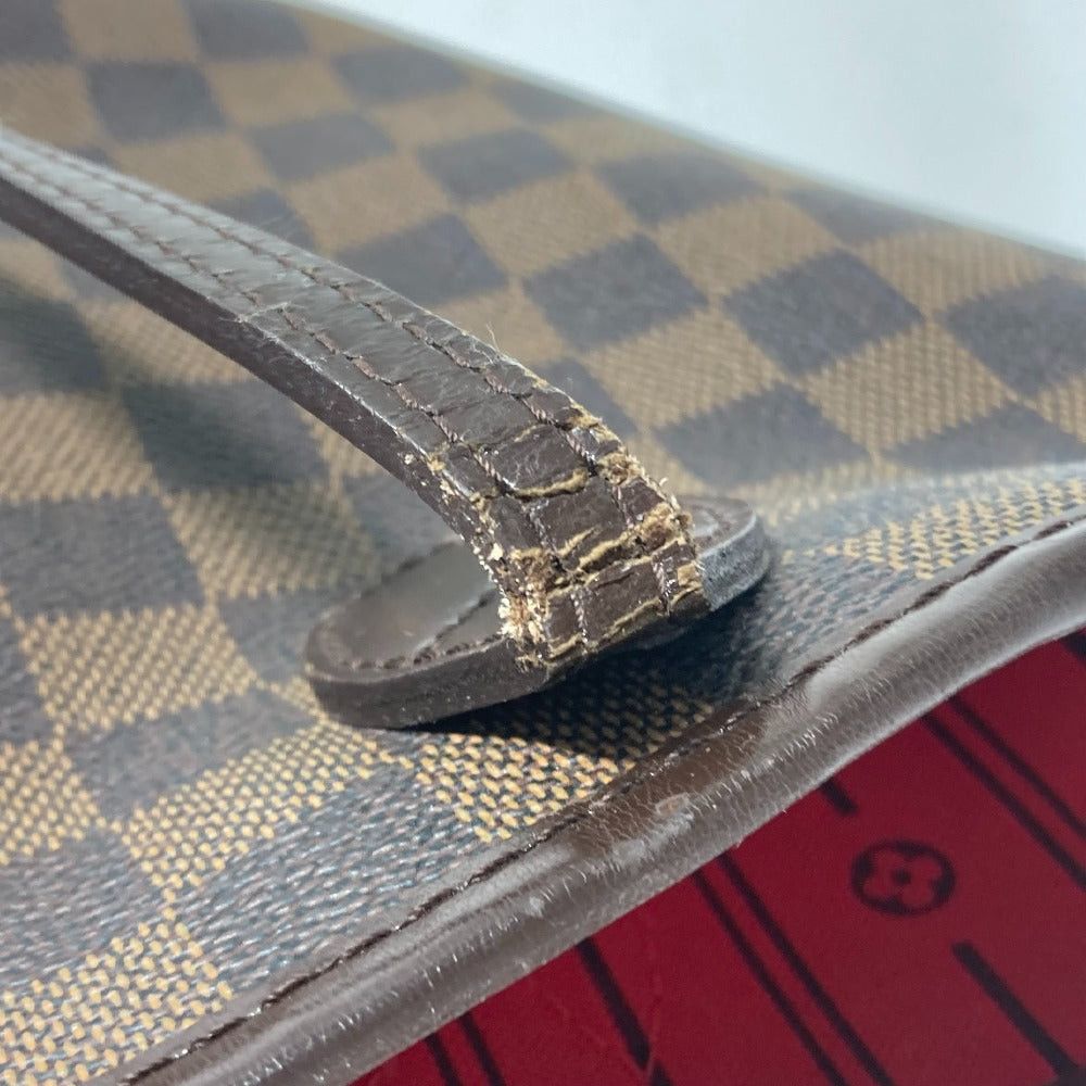 Louis Vuitton Louis Vuitton N41359 Damier Neverfull Pm Tote Bag Briefcase Shawl Shoulder Canvas Women Ebenu. Brown Size ONE SIZE - 16 Thumbnail