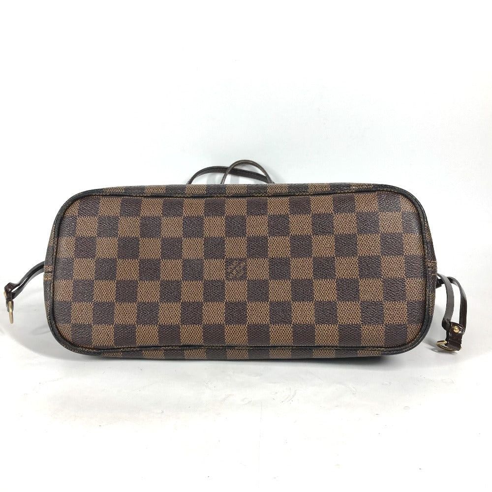 Louis Vuitton Louis Vuitton N41359 Damier Neverfull Pm Tote Bag Briefcase Shawl Shoulder Canvas Women Ebenu. Brown Size ONE SIZE - 5 Thumbnail