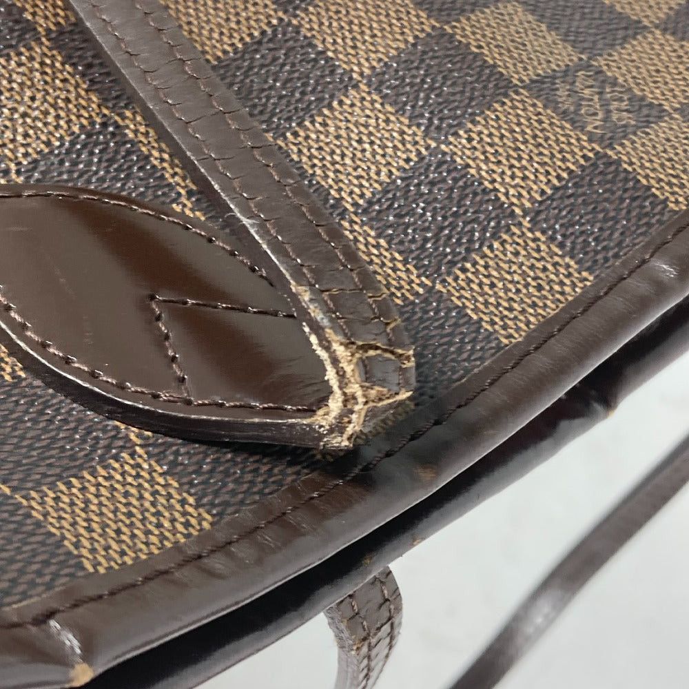 Louis Vuitton Louis Vuitton N41359 Damier Neverfull Pm Tote Bag Briefcase Shawl Shoulder Canvas Women Ebenu. Brown Size ONE SIZE - 17 Thumbnail