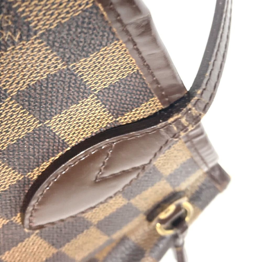 Louis Vuitton Louis Vuitton N41359 Damier Neverfull Pm Tote Bag Briefcase Shawl Shoulder Canvas Women Ebenu. Brown Size ONE SIZE - 15 Thumbnail