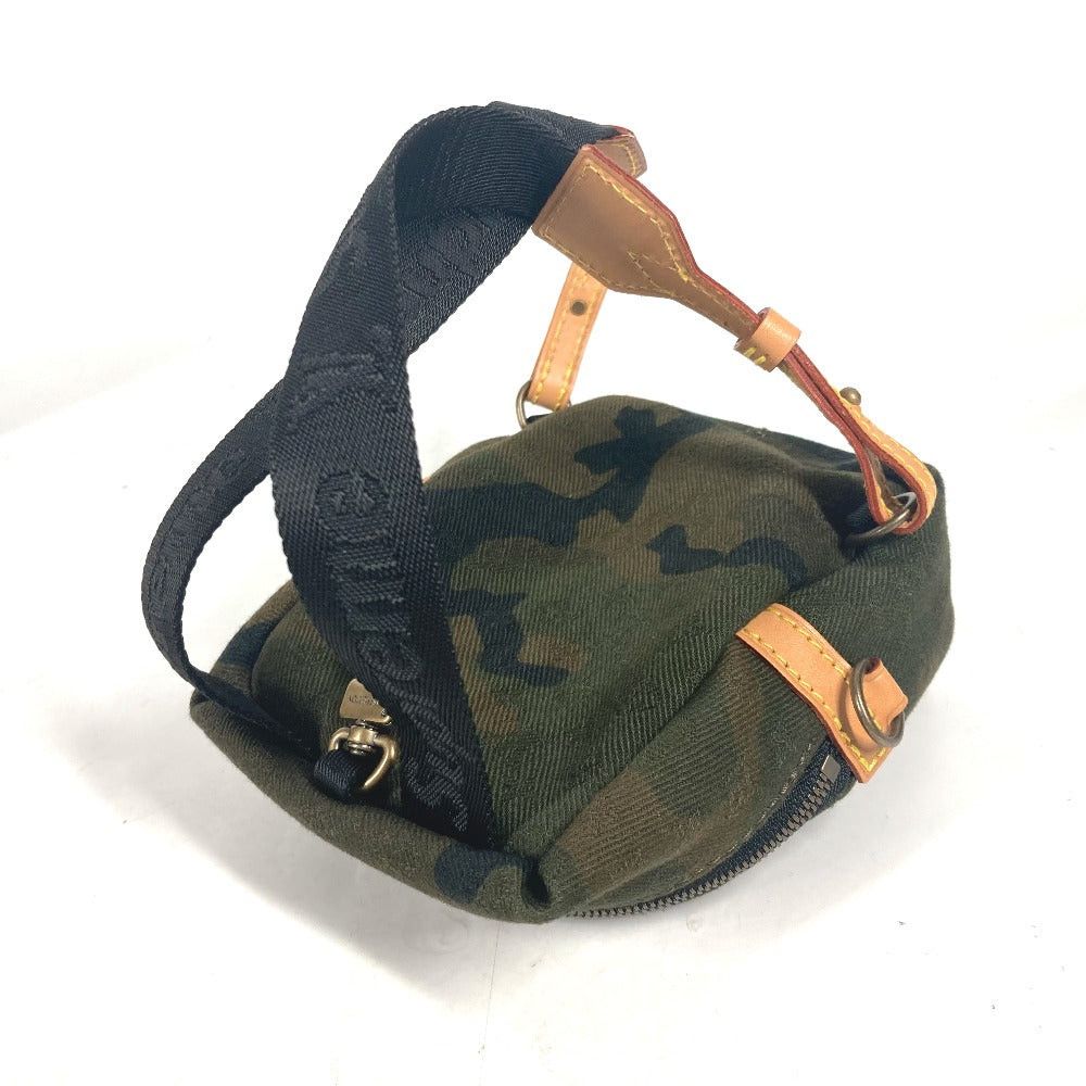 Louis Vuitton Louis Vuitton M44201 Supreme Collaboration Apollo Backpack Nano Bag Charm Rucksack Camouflage Keychain Canvas Unisex Green Size ONE SIZE - 12 Thumbnail