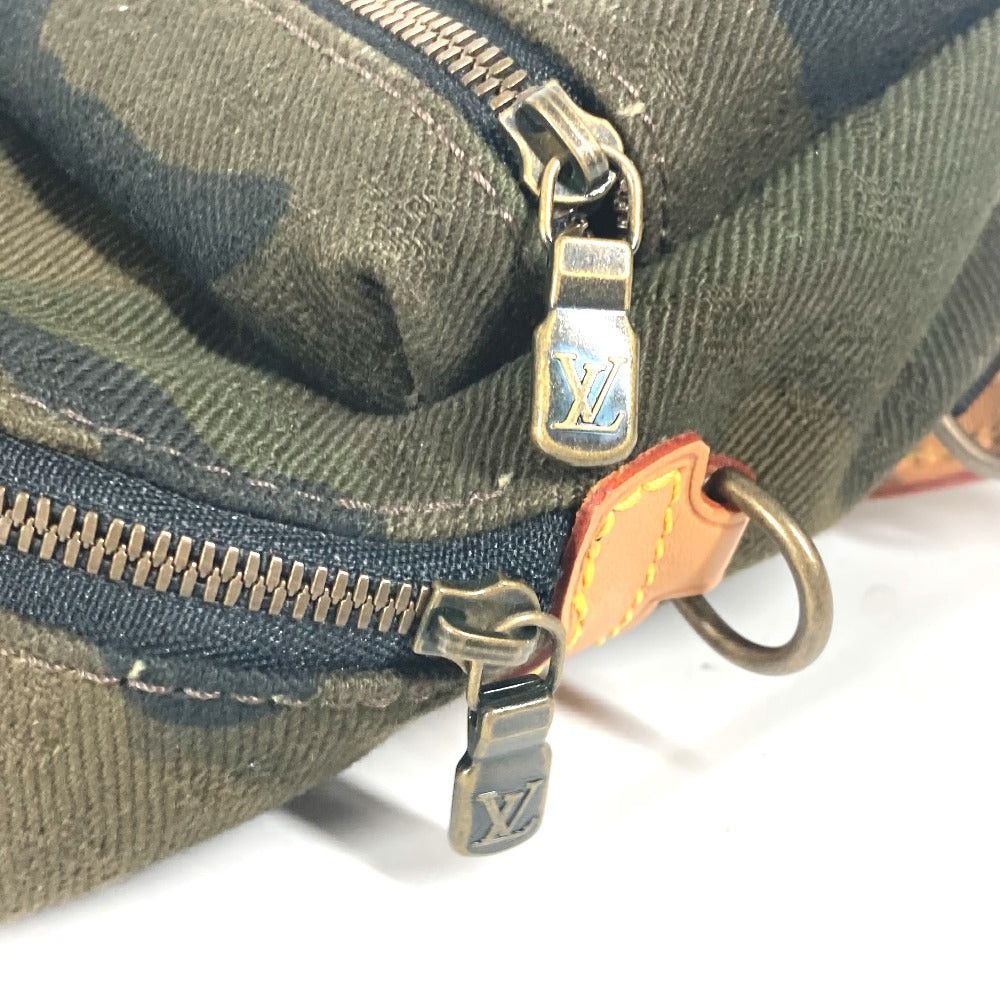 Louis Vuitton Louis Vuitton M44201 Supreme Collaboration Apollo Backpack Nano Bag Charm Rucksack Camouflage Keychain Canvas Unisex Green Size ONE SIZE - 9 Thumbnail
