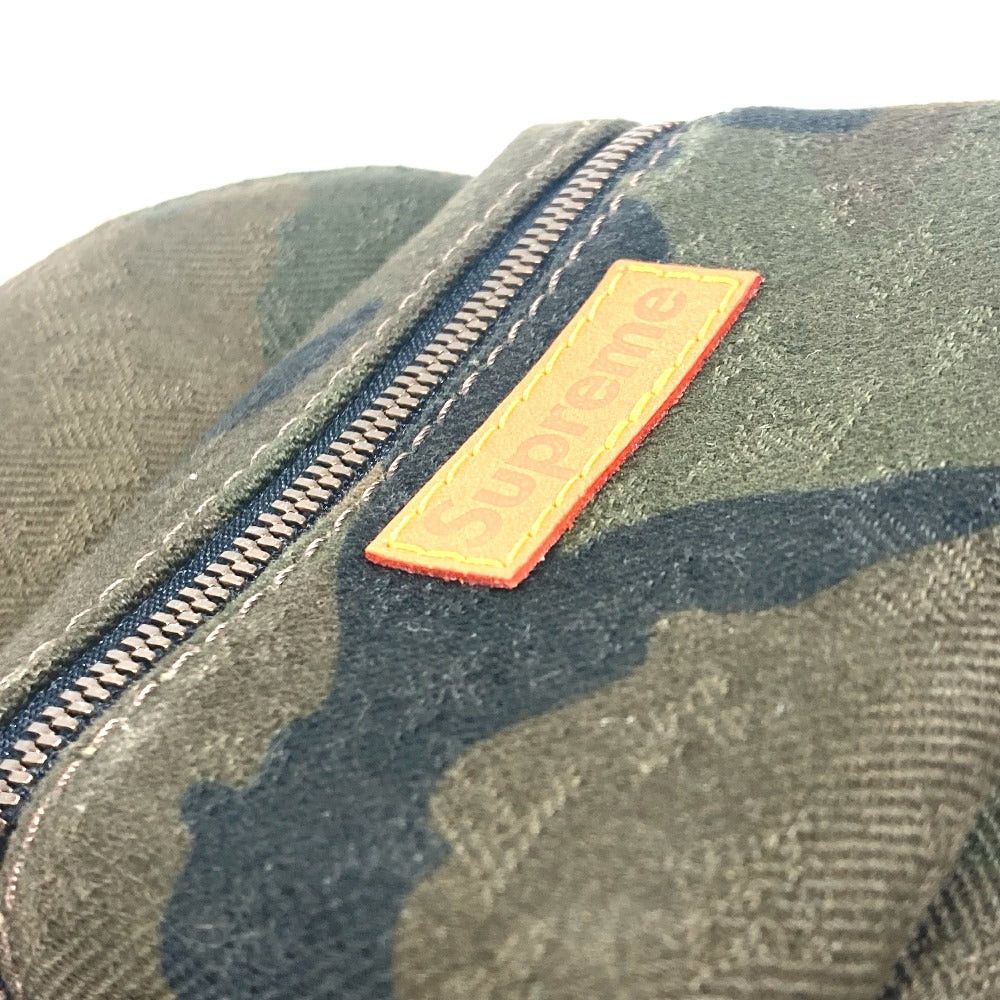Louis Vuitton Louis Vuitton M44201 Supreme Collaboration Apollo Backpack Nano Bag Charm Rucksack Camouflage Keychain Canvas Unisex Green Size ONE SIZE - 8 Thumbnail