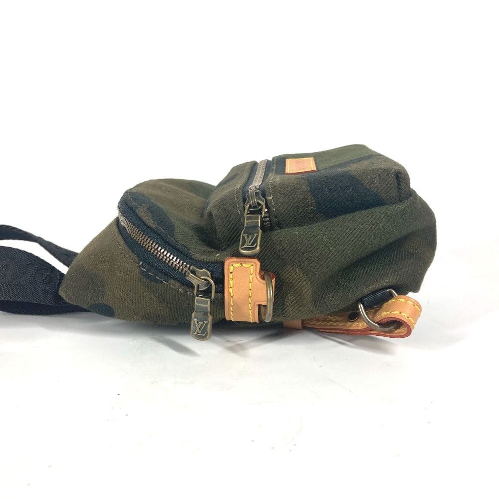 Louis Vuitton Louis Vuitton M44201 Supreme Collaboration Apollo Backpack Nano Bag Charm Rucksack Camouflage Keychain Canvas Unisex Green Size ONE SIZE - 4 Thumbnail