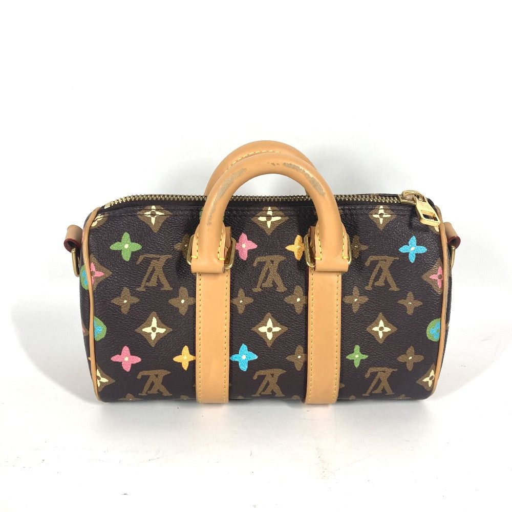 Louis Vuitton Louis Vuitton M24849 Monogram Craggy Kee Pol Bandoliere 25 Briefcase Slanted (View Of The World) Mini Boston Bag Shoulder Canvas Unisex Brown Size ONE SIZE - 3 Thumbnail
