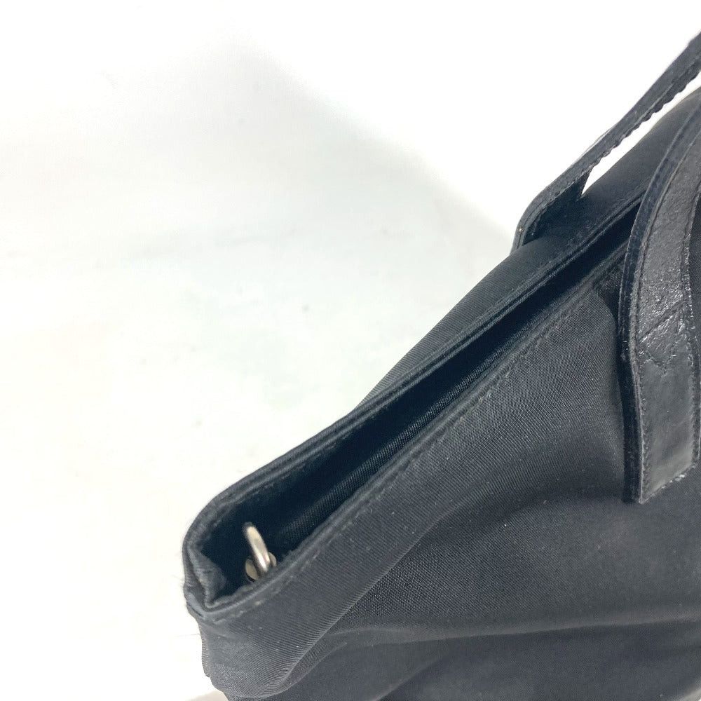 Fendi Fendi Ff Logo Briefcase Tote Bag Shoulder Leather/Nylon Women Black Size ONE SIZE - 11 Thumbnail