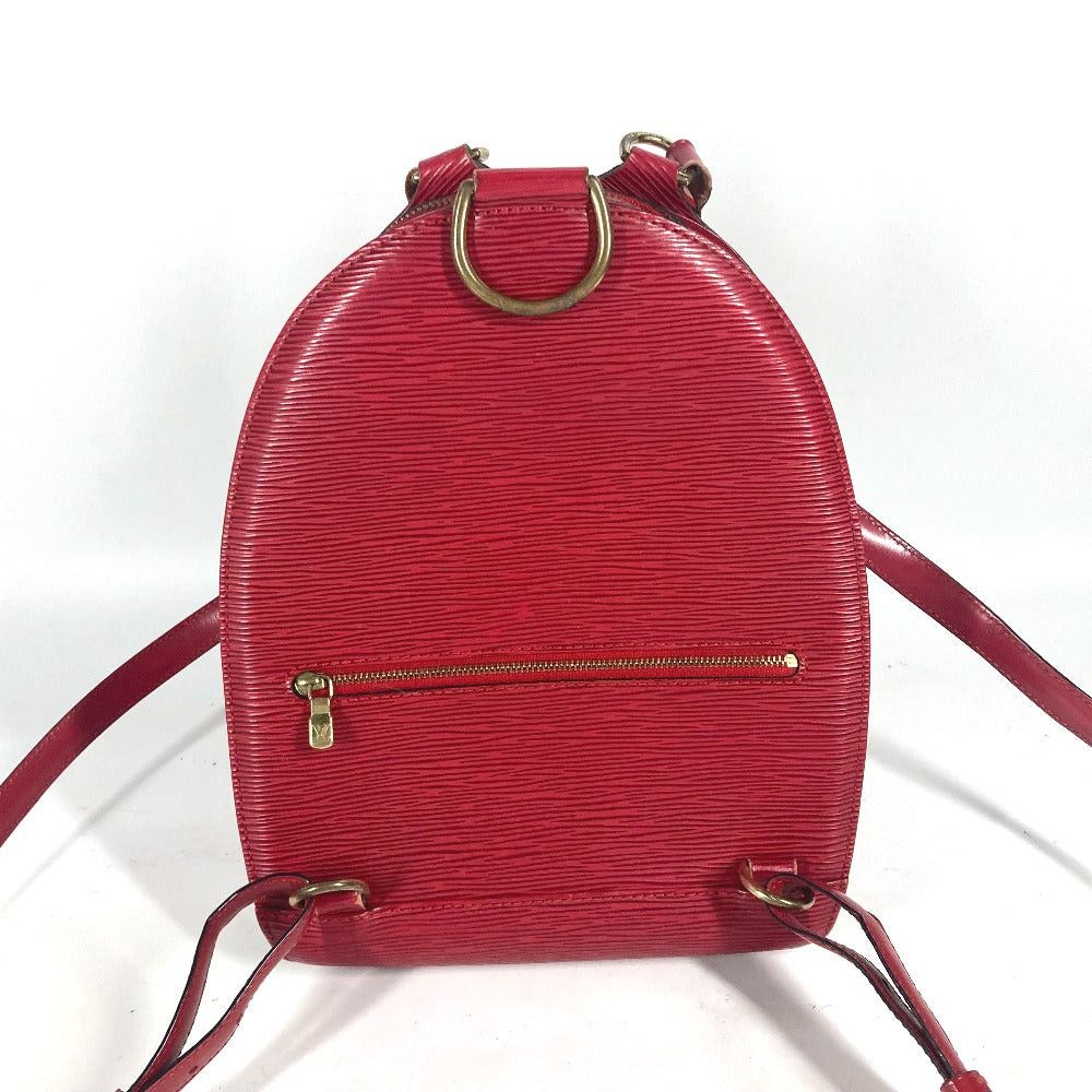 Louis Vuitton Louis Vuitton M52237 Epi Mabillion (Short Scale) Backpack Briefcase Rucksack Leather Women Castilian Red Size ONE SIZE - 2 Thumbnail