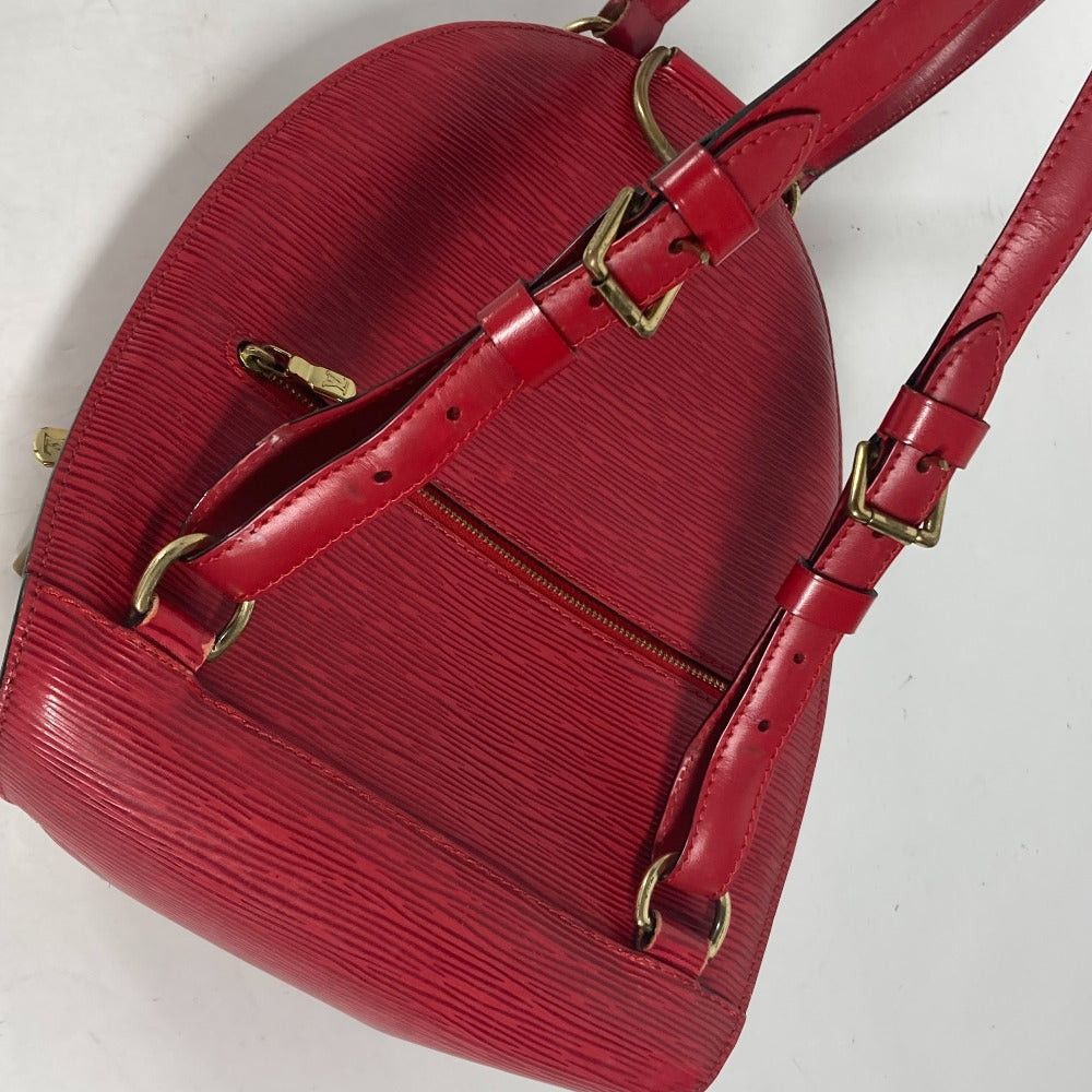 Louis Vuitton Louis Vuitton M52237 Epi Mabillion (Short Scale) Backpack Briefcase Rucksack Leather Women Castilian Red Size ONE SIZE - 11 Thumbnail