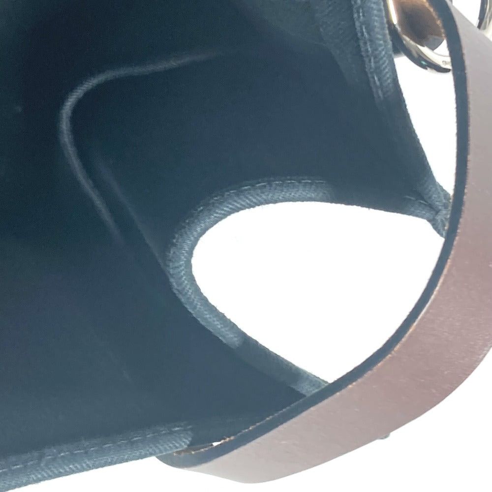 Hermes Hermes Caballicol Briefcase Shoulder Bag Shawl Tote Canvas Unisex Black Size ONE SIZE - 15 Thumbnail