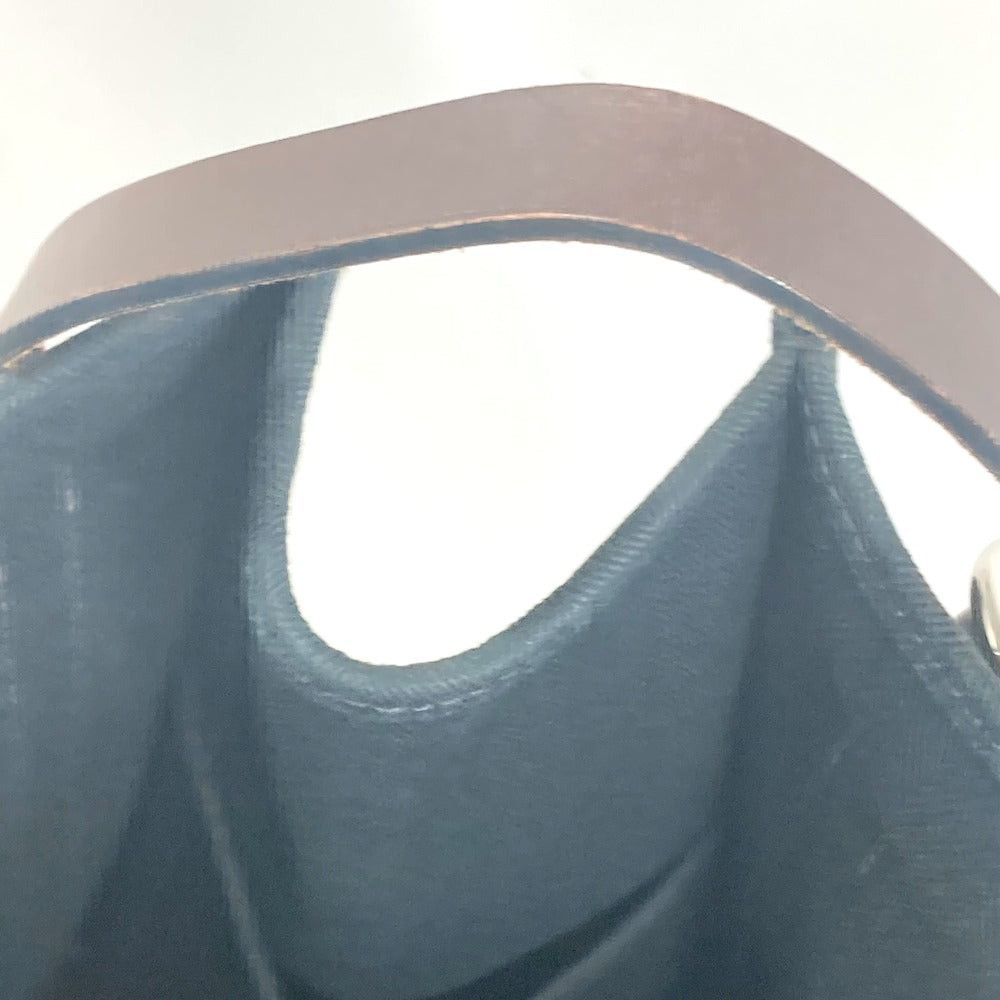 Hermes Hermes Caballicol Briefcase Shoulder Bag Shawl Tote Canvas Unisex Black Size ONE SIZE - 16 Thumbnail