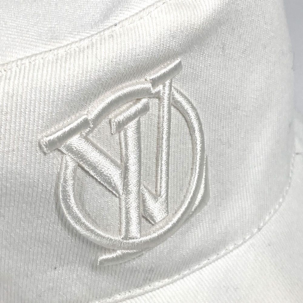 Louis Vuitton Louis Vuitton M7055S Chapeau Lv City Hat Bucket Bob-Ha (Laughing Loudly) Cotton Women White Size ONE SIZE - 7 Thumbnail