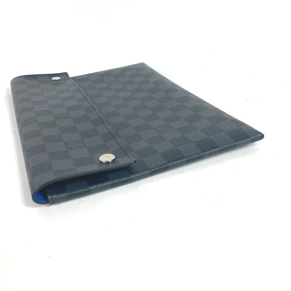 Louis Vuitton Louis Vuitton N60255 Damier Graphit Alpha Triple Pouch Briefcase Set Of 3 Long Wallet Card Case Clutch Bag Graphite Canvas Men Black Size ONE SIZE - 4 Thumbnail