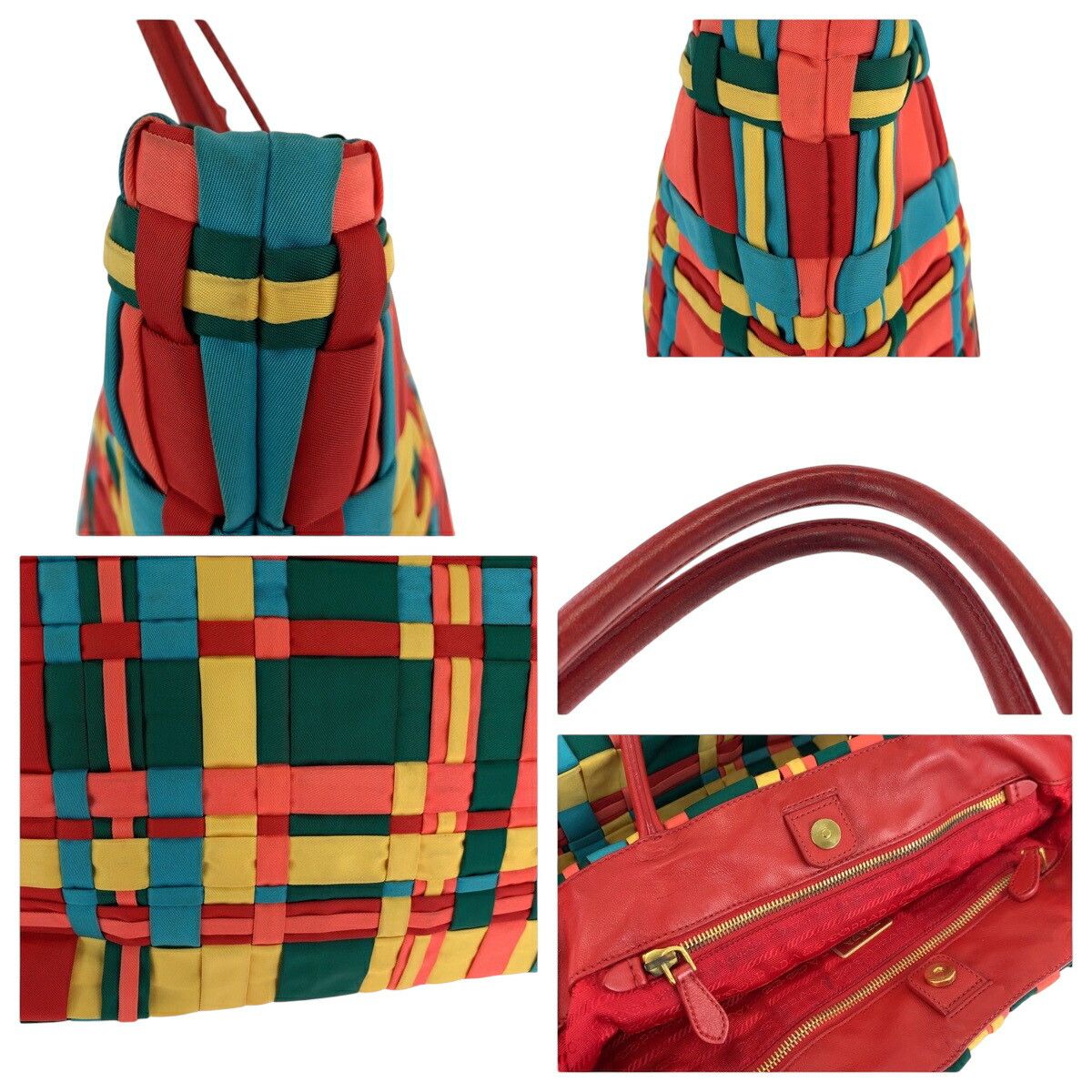 Prada Prada Prada Tessuto Handbag Others Tote Bag BN1652 DUTY FREE for USA Size ONE SIZE - 6 Thumbnail