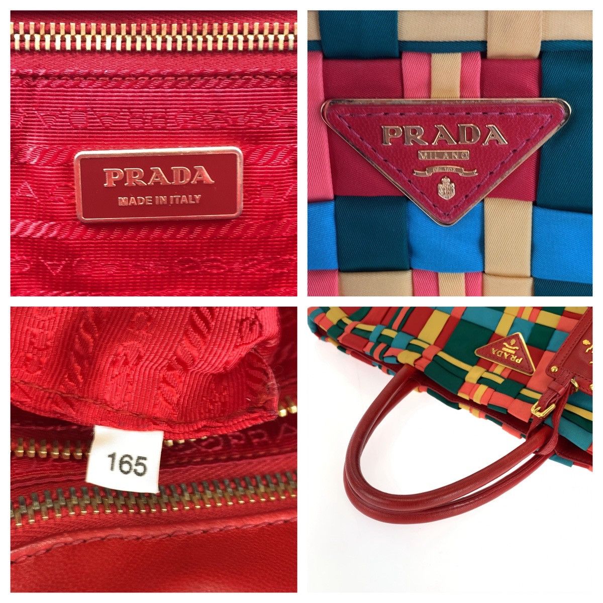 Prada Prada Prada Tessuto Handbag Others Tote Bag BN1652 DUTY FREE for USA Size ONE SIZE - 4 Thumbnail