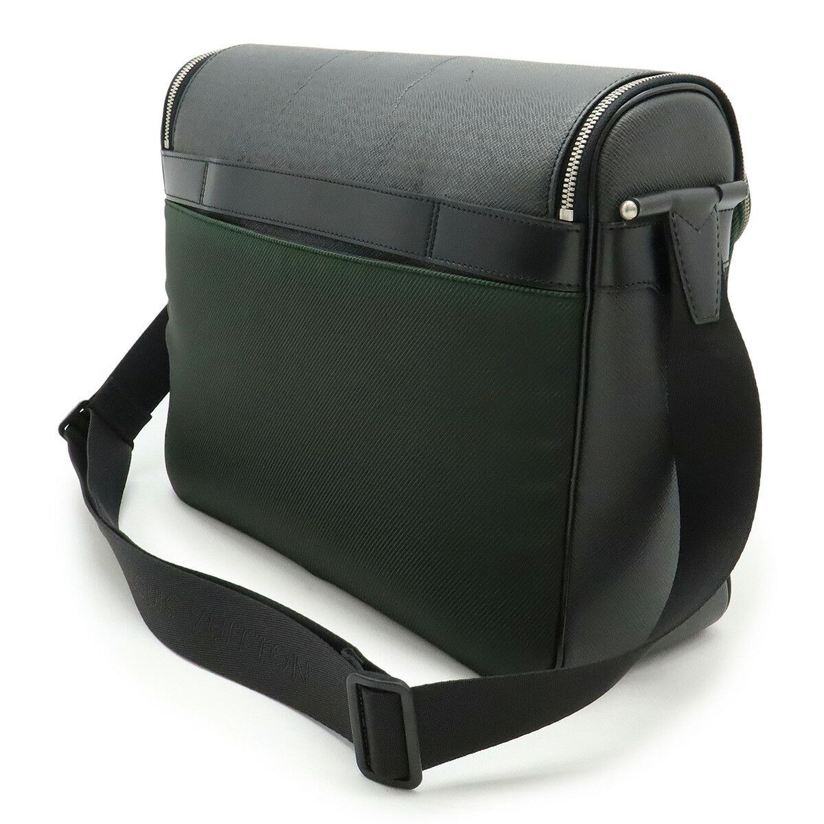 Louis Vuitton Louis Vuitton Louis Vuitton Taiga Taimaire Leather Canvas Shoulder Bag Leather Shoulder Bag M30862 Size ONE SIZE - 2 Thumbnail