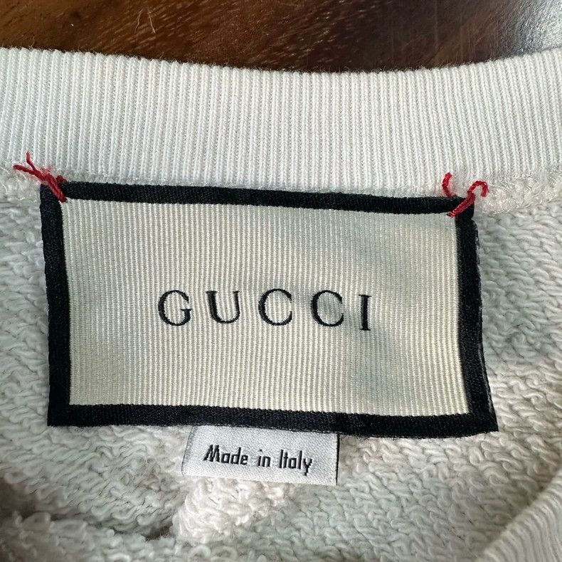 Gucci Gucci SS20 Logo Embroidered Sweatshirt Size US XS / EU 42 / 0 - 2 Thumbnail
