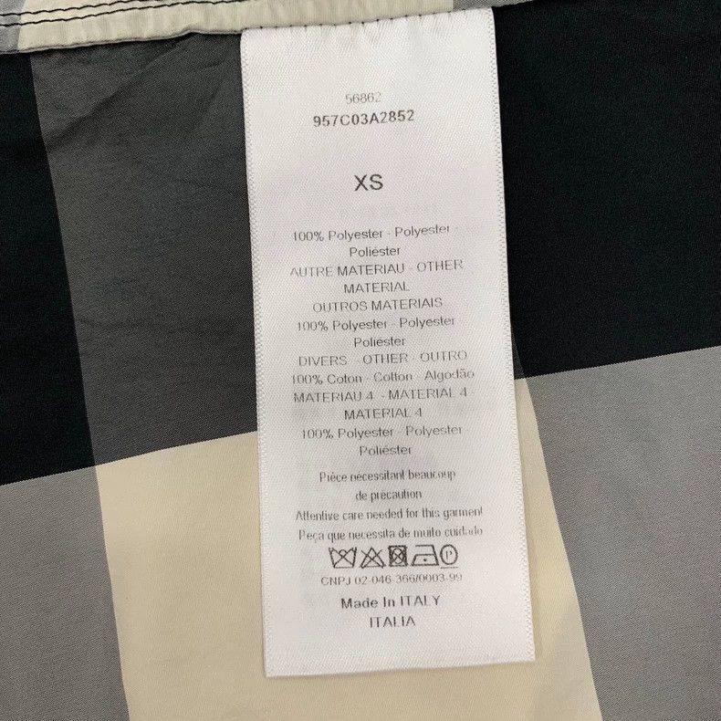 Dior Dior Black and White Checkered Jacket Size US XS / EU 42 / 0 - 7 Thumbnail