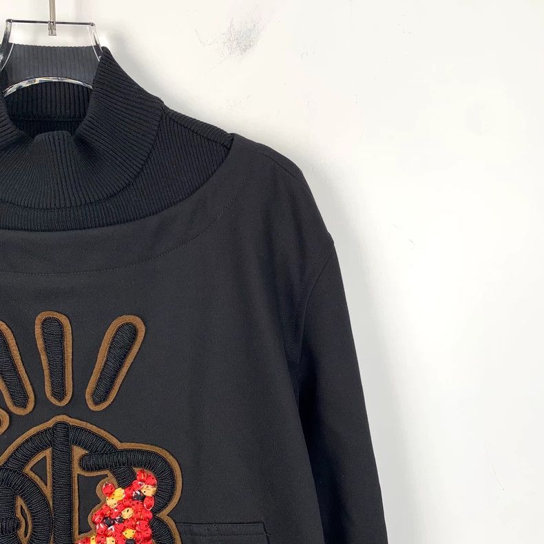 Dior Dior x Travis Scott Black High Neck Sweatshirt Size US M / EU 48-50 / 2 - 3 Thumbnail