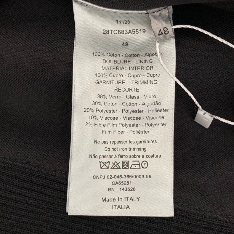 Dior Dior x Travis Scott Black High Neck Sweatshirt Size US M / EU 48-50 / 2 - 6 Thumbnail