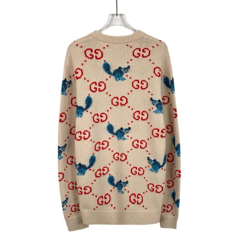 Gucci Gucci x Freya Hartas Knit Sweater Beige Size US XS / EU 42 / 0 - 2 Thumbnail