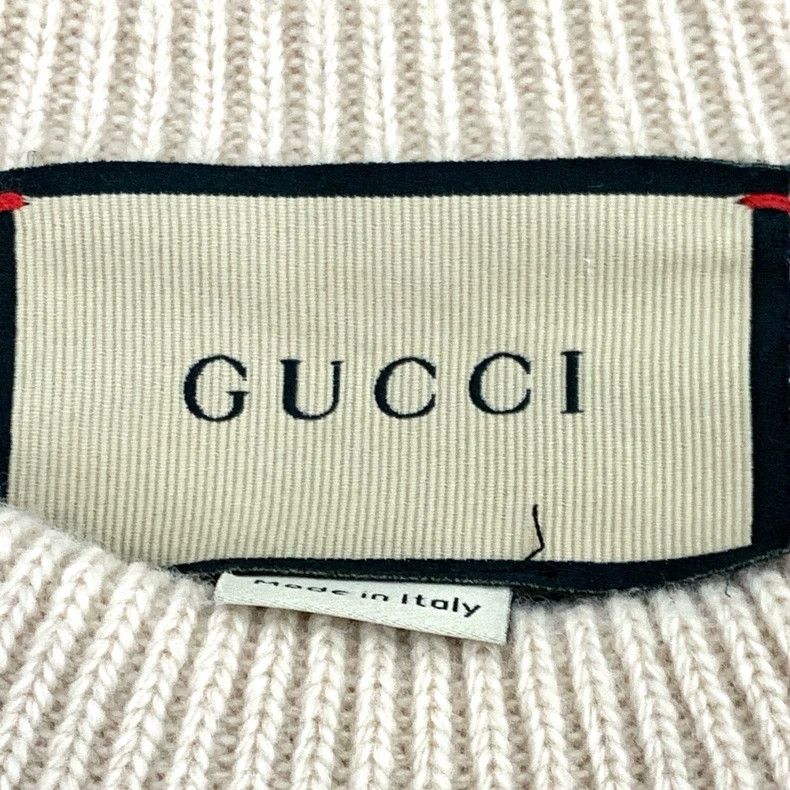 Gucci Gucci x Freya Hartas Knit Sweater Beige Size US XS / EU 42 / 0 - 5 Thumbnail