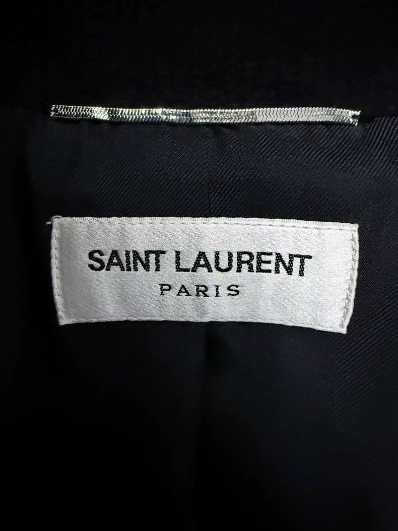 Saint Laurent Paris Saint Laurent Velvet Embroidered Teddy Jacket Size US L / EU 52-54 / 3 - 3 Thumbnail