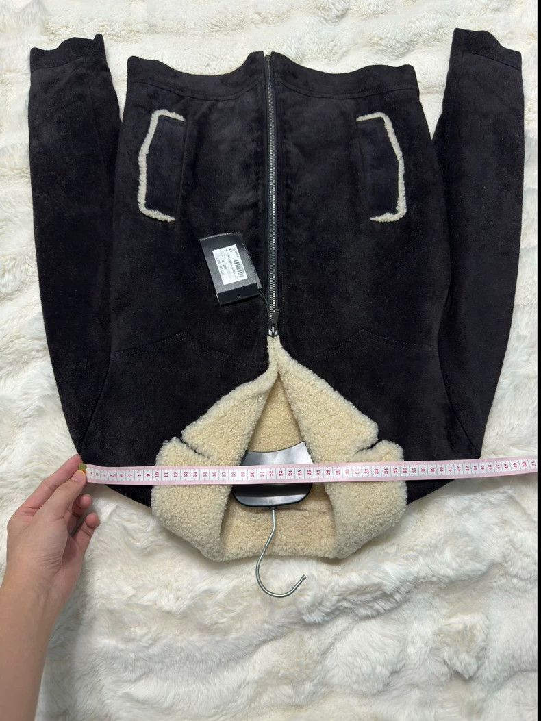 Yves Saint Laurent Saint Laurent Black Shearling Leather Jacket Size US L / EU 52-54 / 3 - 5 Thumbnail